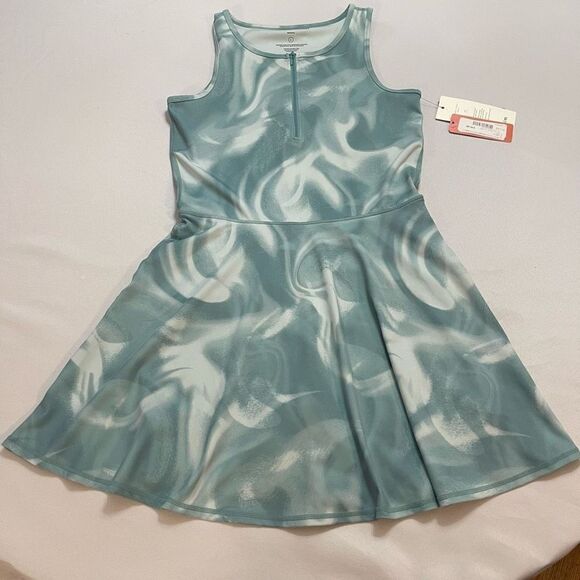 NWT Threads 4 Thought Bella Tidepool Tennis Golf Romper Dress In Belize Large - Picture 1 of 10